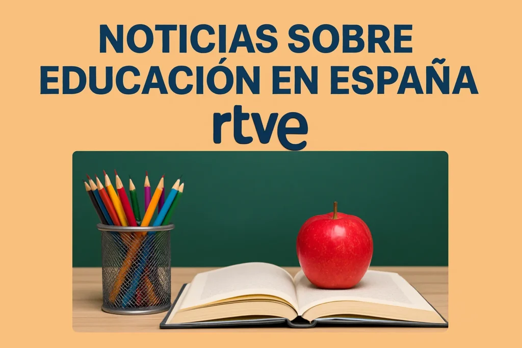 noticias sobre educación en España cubiertas por RTVE