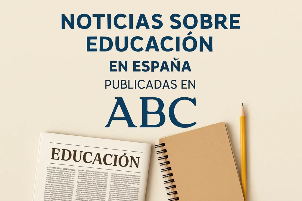 noticias sobre educación en España publicadas en ABC