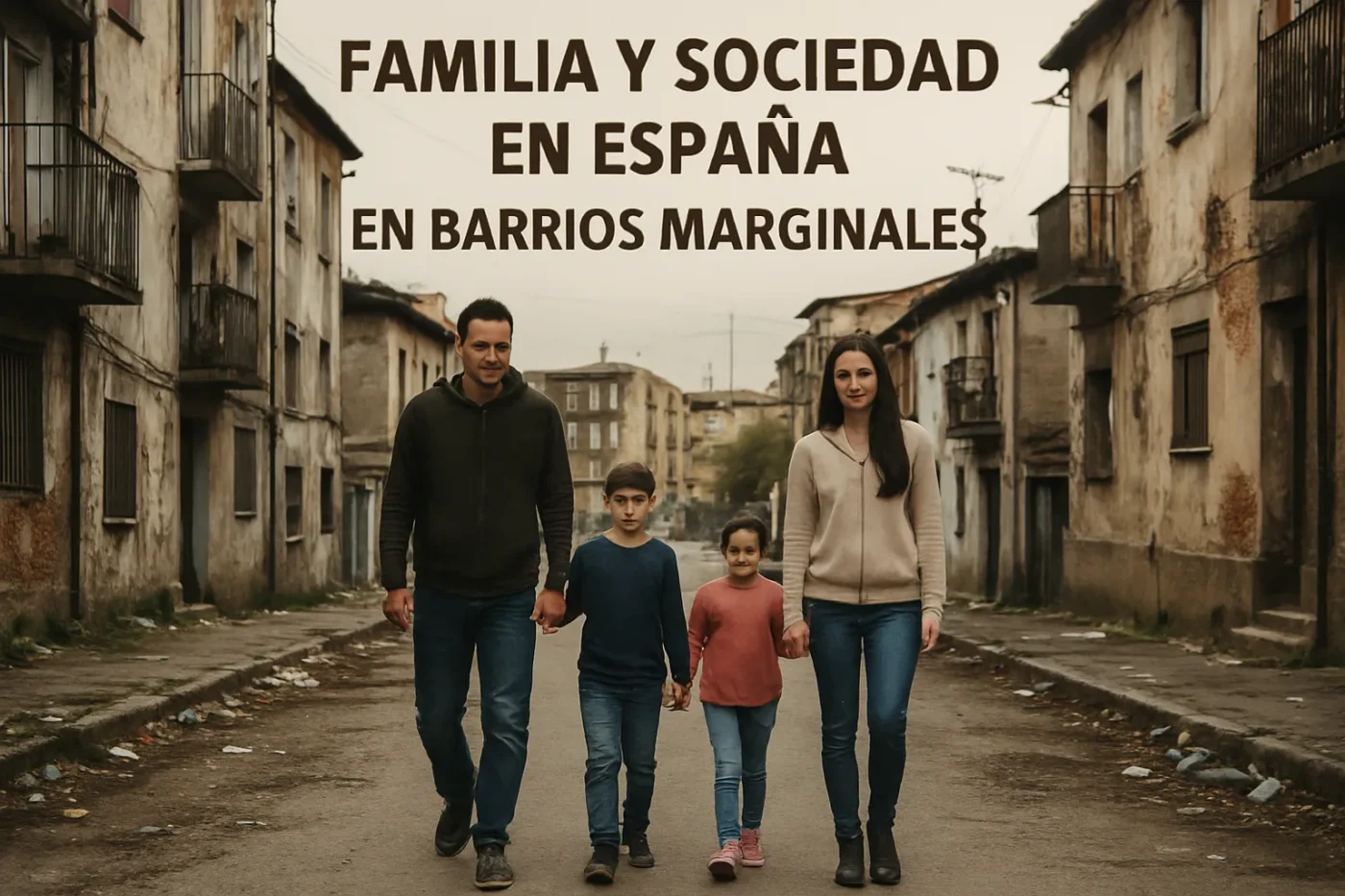 familia-y-sociedad-en-Espana-en-barrios-marginales - Spain News 24h familia y sociedad en España en barrios marginales