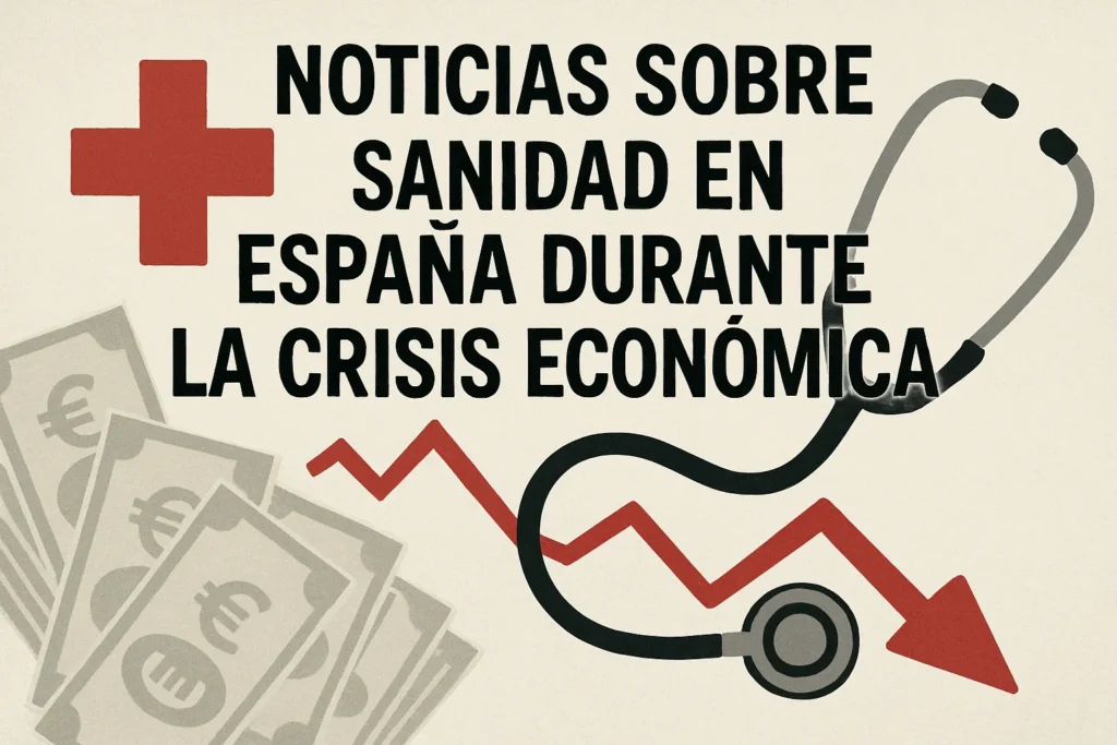 noticias sobre sanidad en España durante la crisis económica
