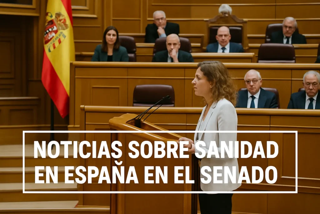 noticias sobre sanidad en España en el Senado