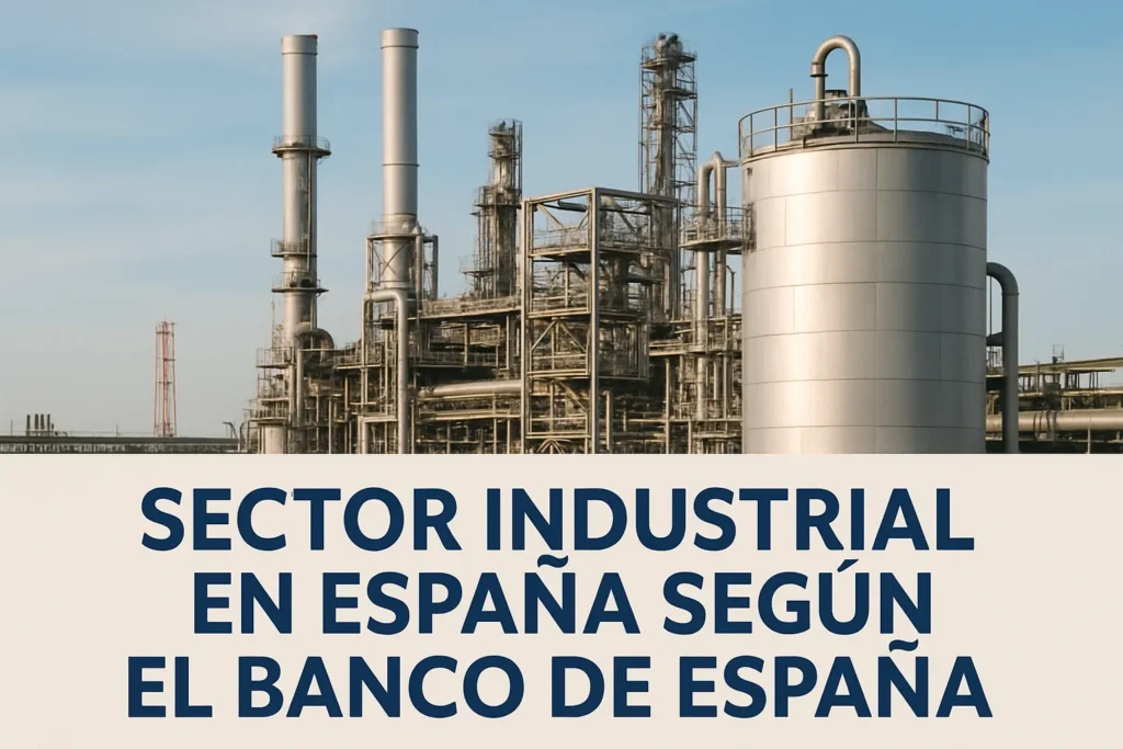 sector industrial en España según el Banco de España
