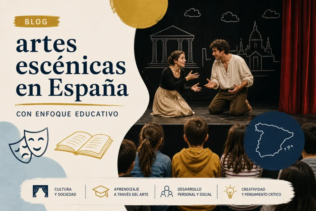 artes escénicas en España con enfoque educativo