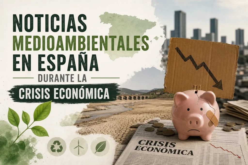 noticias medioambientales en España durante la crisis económica