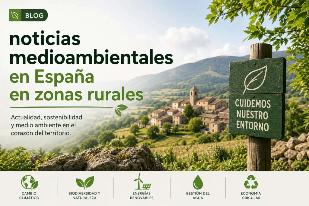 noticias medioambientales en España en zonas rurales