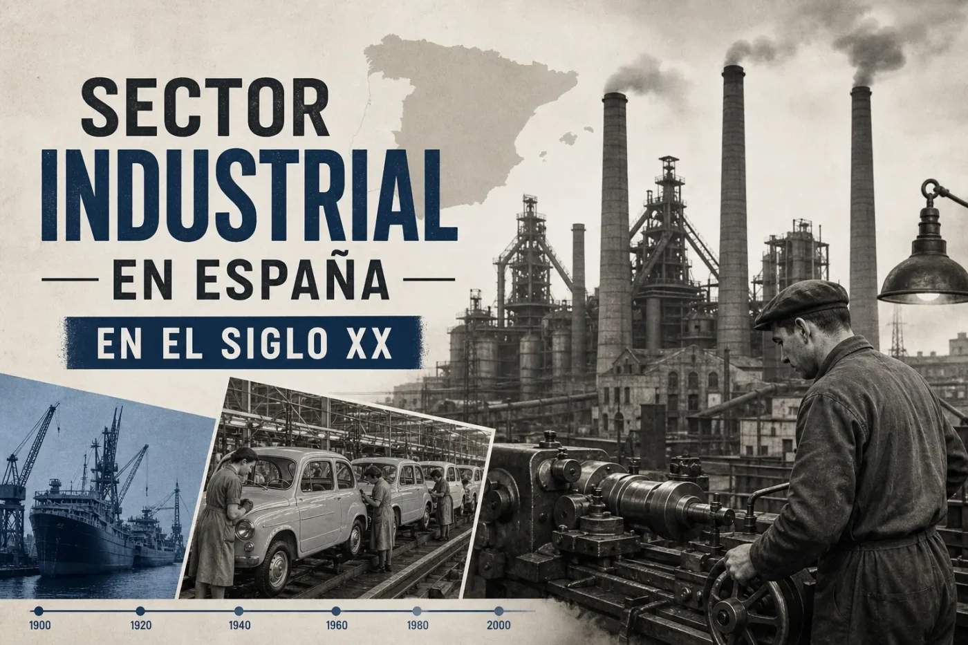 sector-industrial-en-Espana-en-el-siglo-XX - Spain News 24h sector industrial en España en el siglo XX