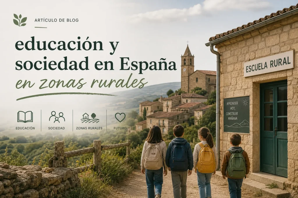 educación y sociedad en España en zonas rurales