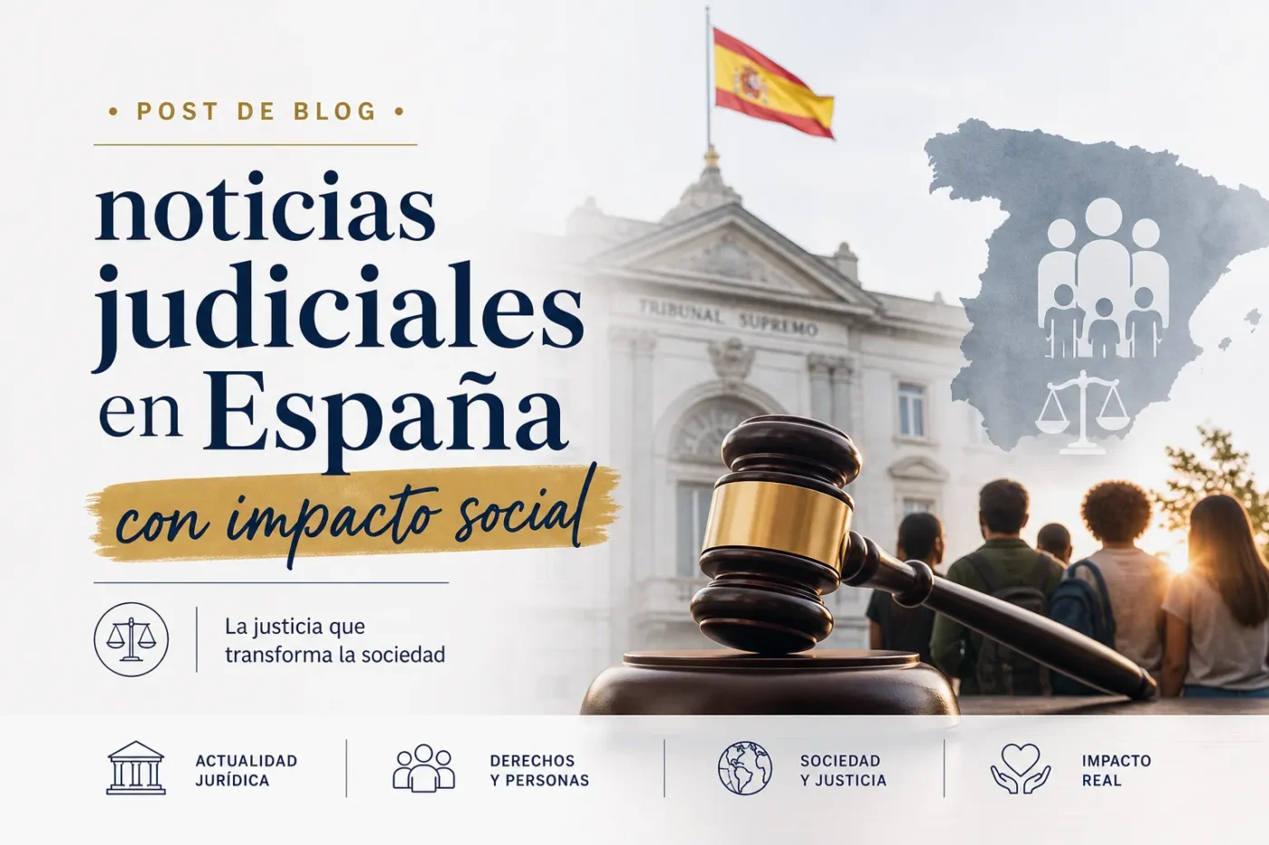 noticias judiciales en España con impacto social