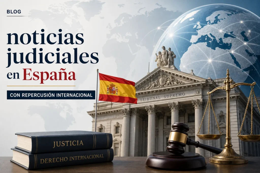 noticias judiciales en España con repercusión internacional