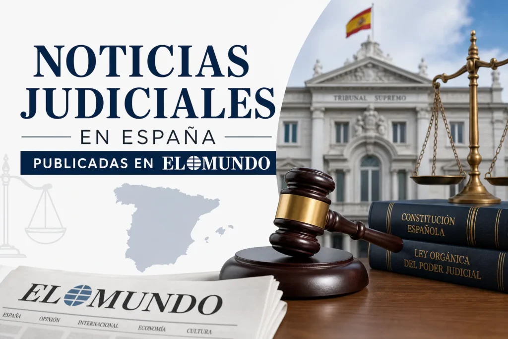 noticias judiciales en España publicadas en El Mundo