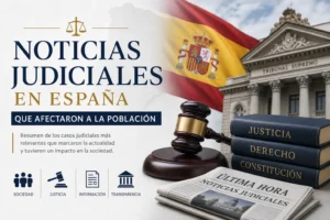 noticias judiciales en España que afectaron a la población