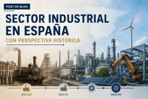 sector industrial en España con perspectiva histórica