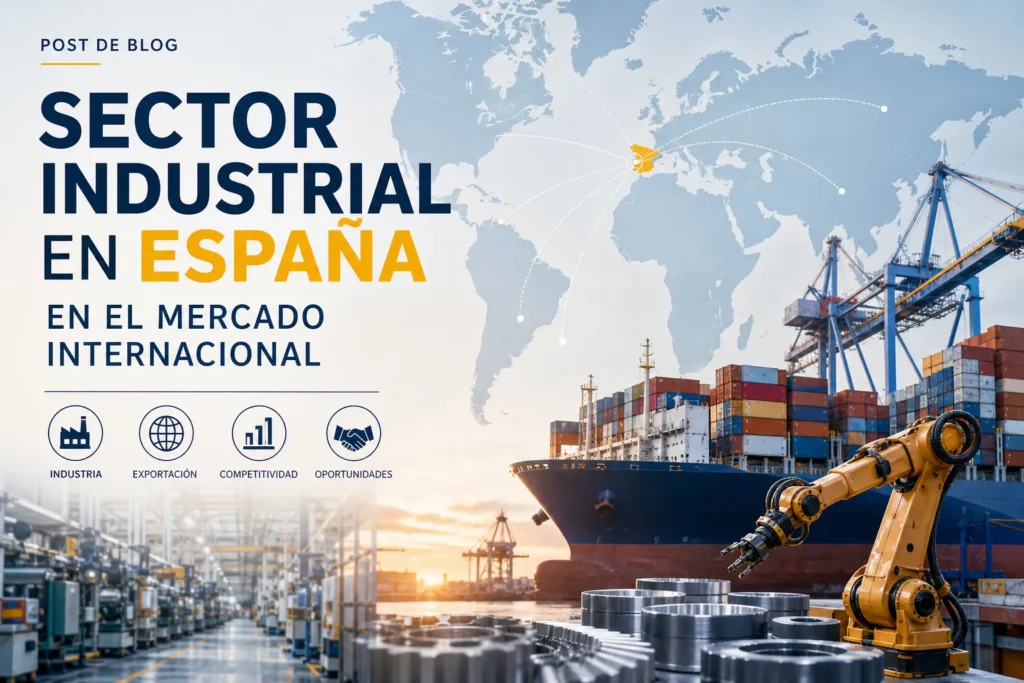 sector industrial en España en el mercado internacional