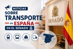 noticias sobre transporte en España en el Senado