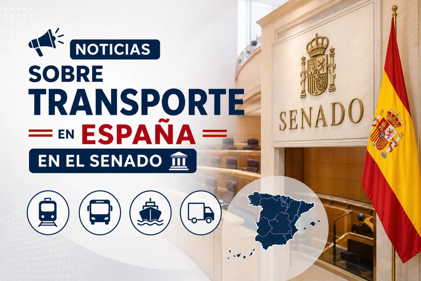 noticias-sobre-transporte-en-Espana-en-el-Senado - Spain News 24h noticias sobre transporte en España en el Senado