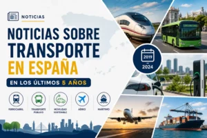 noticias sobre transporte en España en los últimos 5 años