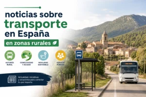noticias sobre transporte en España en zonas rurales