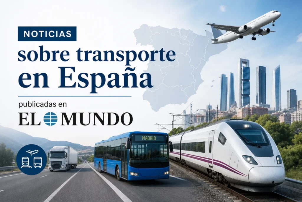 noticias sobre transporte en España publicadas en El Mundo