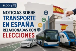 noticias sobre transporte en España relacionadas con elecciones