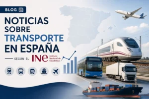 noticias sobre transporte en España según el INE