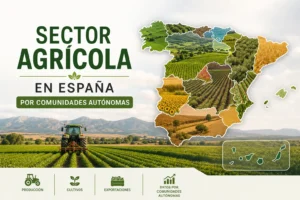 sector agrícola en España por comunidades autónomas