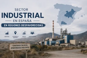 sector industrial en España en regiones desfavorecidas
